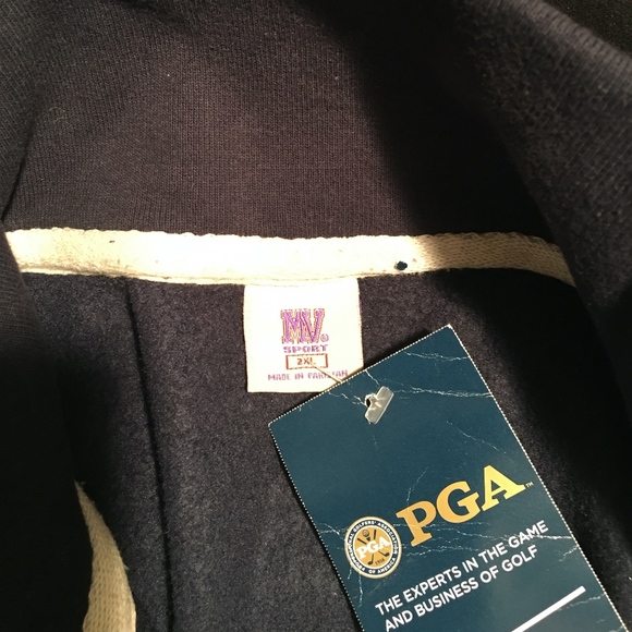 NWT PGA Ryder Cup Medinah Blue Pullover 1/4 Zip - Picture 3 of 4